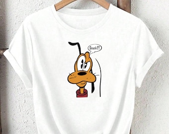 Cartoon Dog Face SVG: Playful Pup Vector for Apparel (Digital Download)