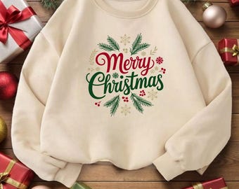 merry christmas wreath floral png svg digital download