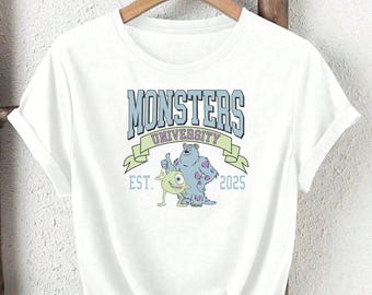 Monsters University Mascot SVG | Retro College Vector Graphic (Digital Download)