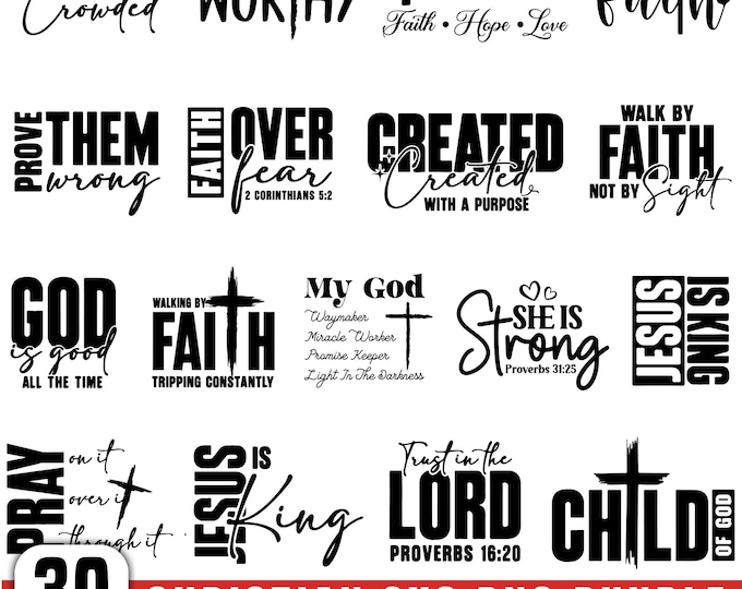 Created by God SVG & PNG Christian Svg Bible Verse Svg Gospel Scripture ...