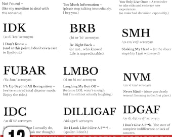 Funny & Sarcastic Dictionary-Style T-Shirt Design Bundle (12 Designs in PNG, SVG, format) | Witty Minimalist Typography