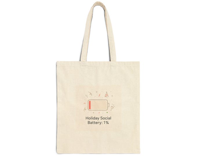 Cotton Canvas Tote Bag