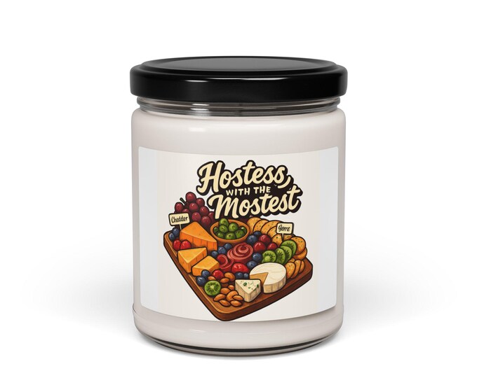 Hostess With The Mostest cheese board candle | Soy Candle, 9oz