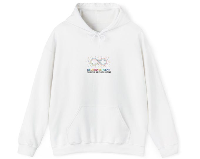 Neurodiversity Pride Infinity Design Hoodie | autism acceptance, autistic pride