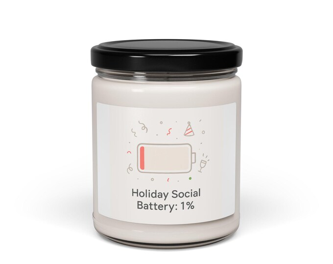 Scented Soy Candle, 9oz