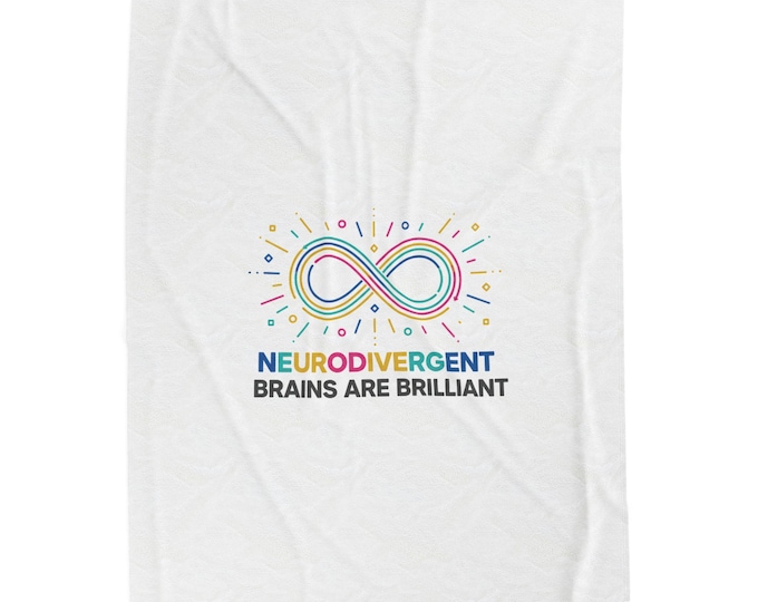 Neurodivergent Brains Are Brilliant Blanket | Autism Acceptance, Autistic Pride