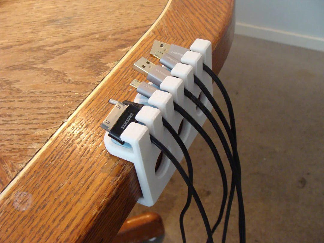 3D Printed Cable Management – Home Office Accessory - Etsy Australia