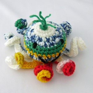 McKenzie the Stuffed Amigurumi Toy Octopus ready to ship image 1