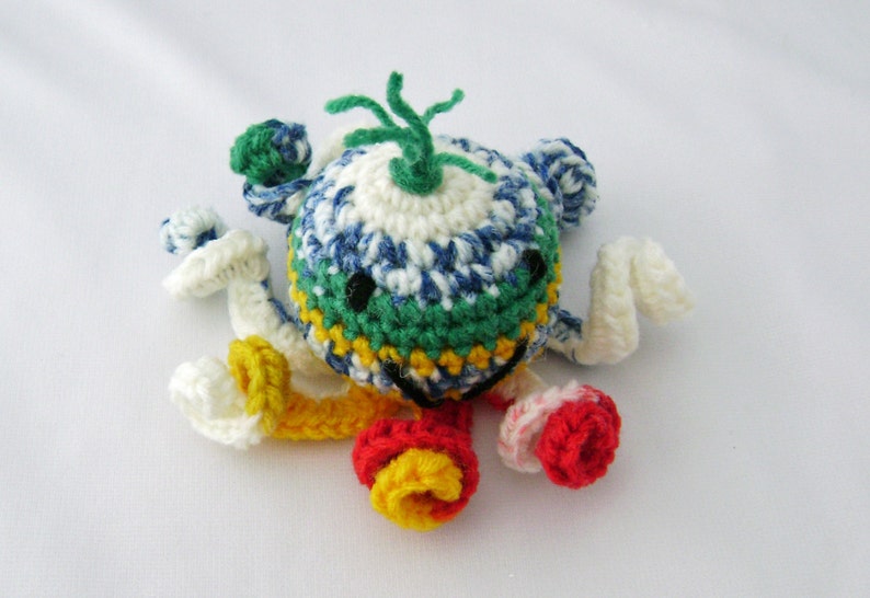 McKenzie the Stuffed Amigurumi Toy Octopus ready to ship image 1