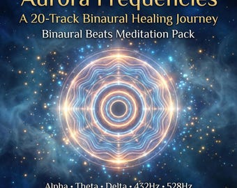 Muzyka medytacyjna z dźwiękami binauralnymi do jogi i snu | 432 Hz 528 Hz | Bez tantiem, fale alfa-theta