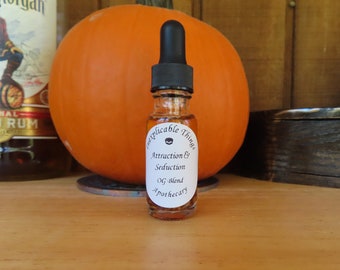 Attraction & Seduction Spell Oil | Ritual Conjure Oil for Love, Lust, Charm