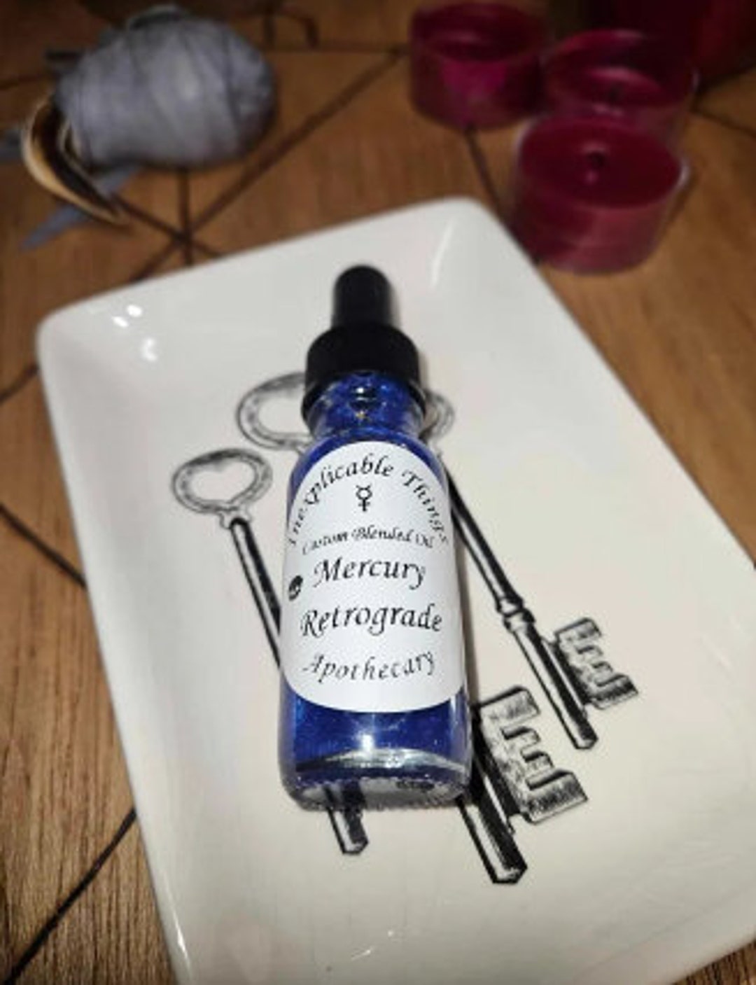 Planetary Ritual Oils Mercury Retrograde Ritual Oil Pagan Witch Planets Survival Spell Oil - Etsy