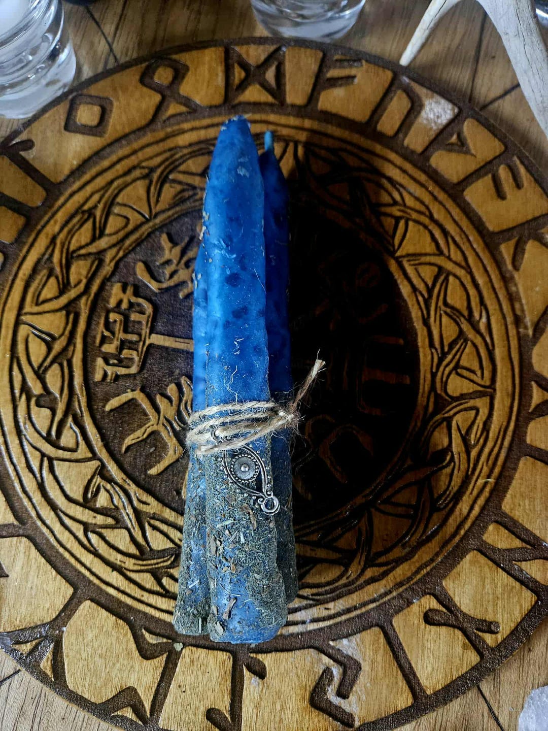 Seidr Ritual Seidr Ritual Candle | Protection & Warding | Hand‑blended • Hand‑rolled ...
