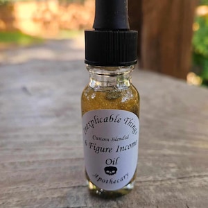 Aceite de dinero de 6 cifras / Éxito financiero, oportunidad de negocio, hechizos