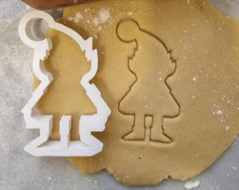 Christmas elf cookie cutter
