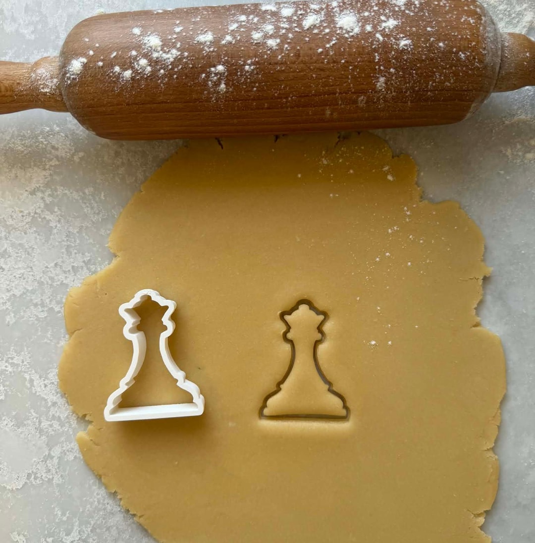Chess Queen Cookie Cutter,chess Piece Shape,board Game Baking - Etsy