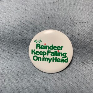 Holiday Christmas Pin/badge