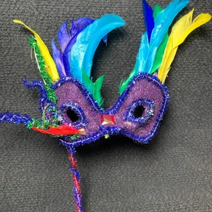 Vintage Small Mardi Gras Mask