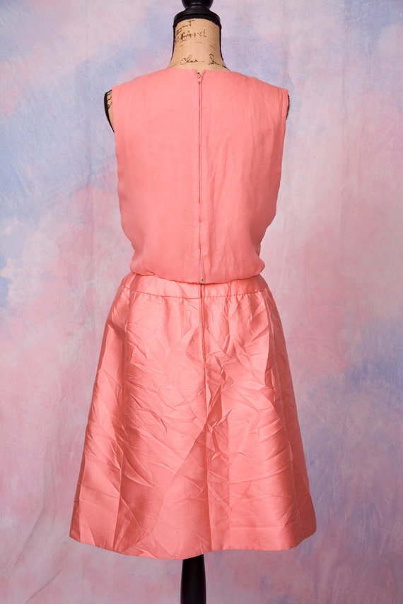 Vintage 1960's Audrey Hepburn Silk Chiffon Shantu… - image 8