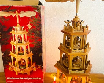 ヴィンテージドイツ製クリスマスピラミッド | 1970年代