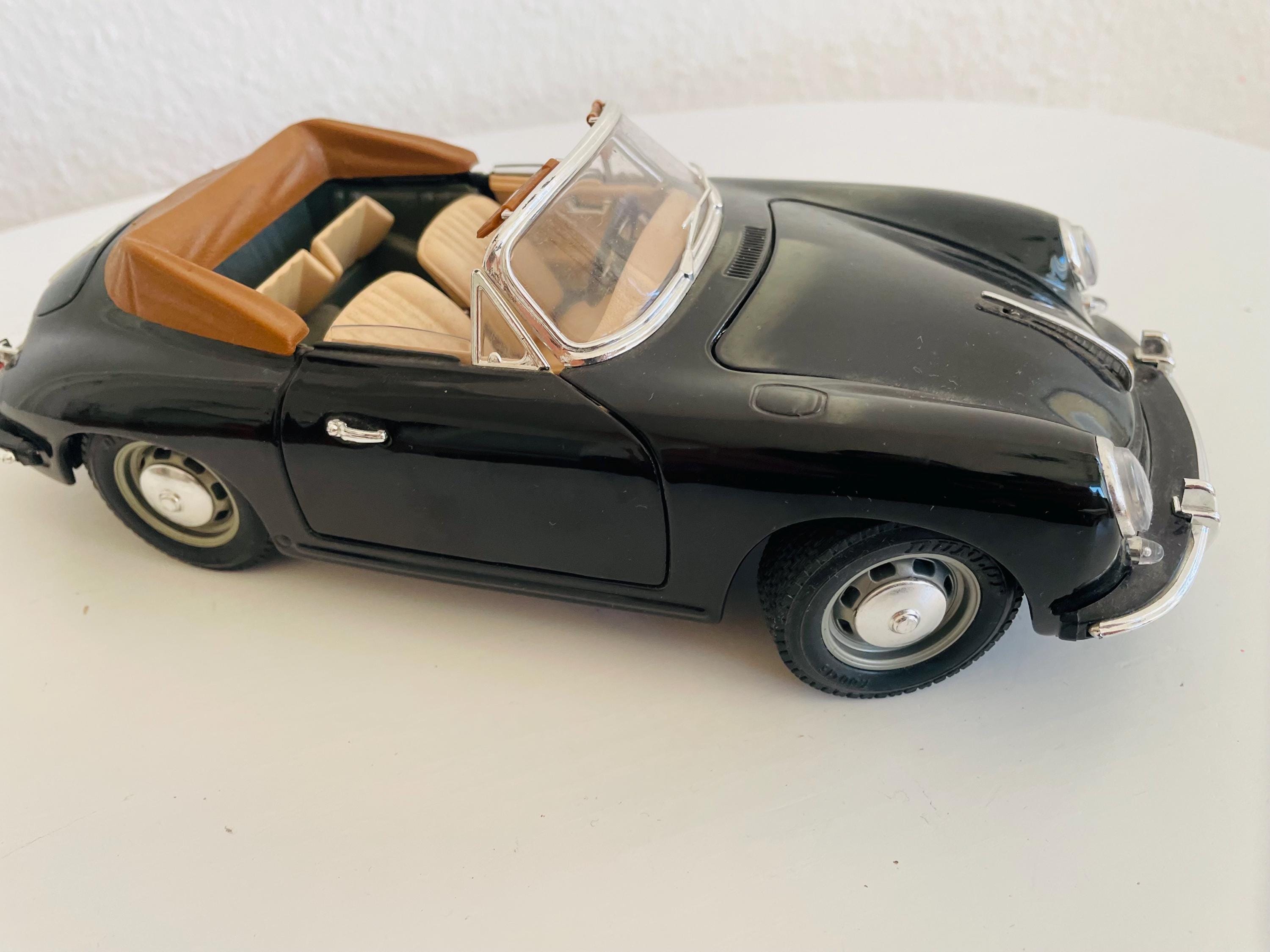 Bburago 1961 Porsche 356B Cabriolet Model Car | 1/18 Scale