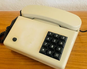 ヴィンテージ DeTeWe「Contast」電話機 | 西ドイツ | ミッドセンチュリーモダン | 1980年代