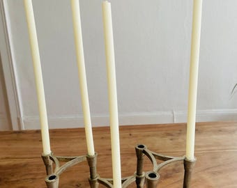 RARE Sinodin Modular Chrome Candle Holders | German | 1970s