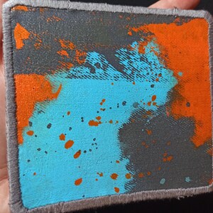 Iron-on patch naszywka naprasowanka rectangle handmade