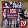 1956: What A Year To Be Born | 70th Birthday Gift Book | Hardback Keepsake product logo