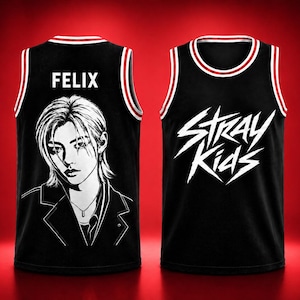 Stray Kids Jersey Basketball - Etsy