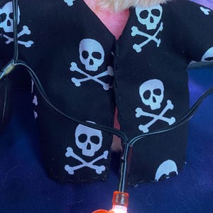 17cm doll Skull Coat for plush dolls! image 1