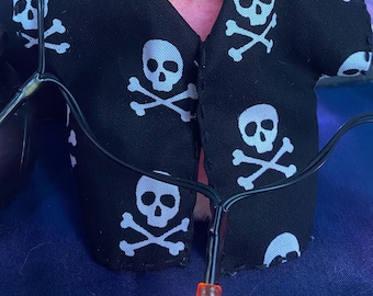 17cm doll Skull Coat for plush dolls!