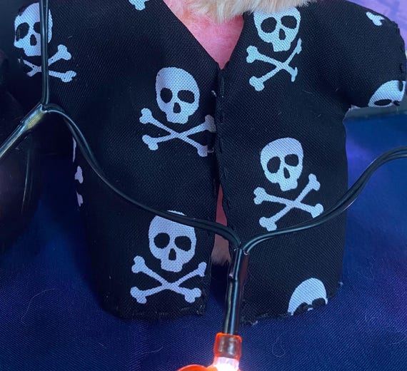 17cm doll Skull Coat for plush dolls!