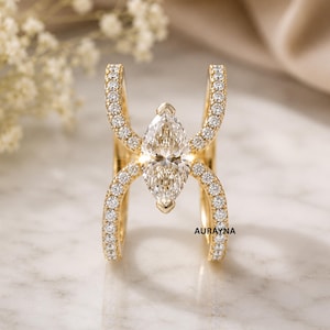 Oura ringförstärkare, kompatibel med Oura Ring Gen 3 och Gen 4, Gen 5 böjd ringskydd, marquise cut stapelbar ringjacka, jubileumspresent