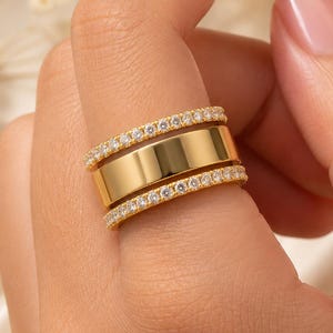 Oura Ring Enhancer Gen 3 Gen 4, inteligentna opaska na pierścionek z zakrzywionym pierścieniem, złota osłona na pierścionek, akcesorium do pierścionka Oura, prezent rocznicowy dla niej