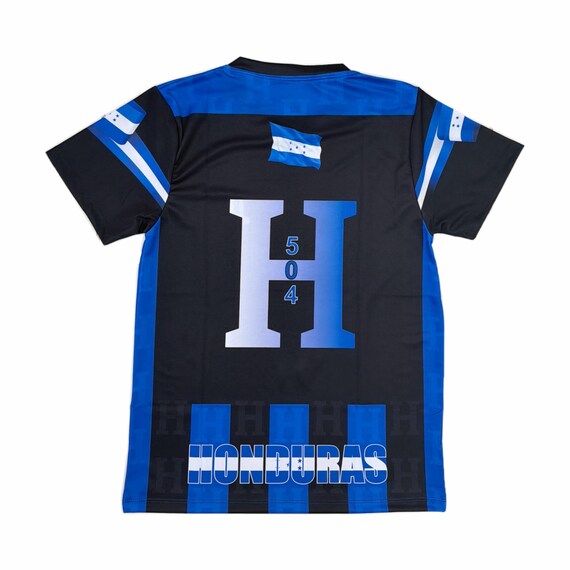 Honduras Oway 2025 National Soccer Jersey Unisex Black/ Royal Blue