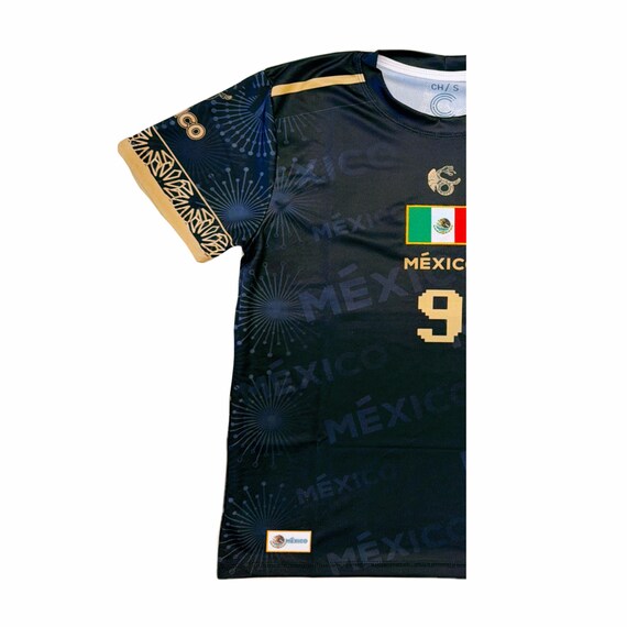 Mexico Raul #9 Clasica Black Color Soccer Jersey Unisex - Etsy