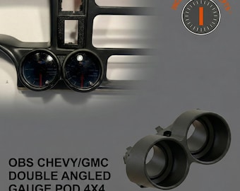 96–02 Chevy & GMC OBS dubbel gehoekte podplaat