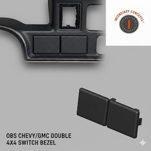 Bisel de interruptor para Chevrolet/GMC C/K 4x4 95-02 (2 opciones disponibles)