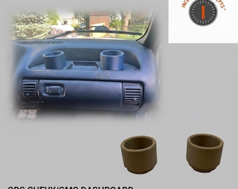 95-97 Chevrolet/GMC C/K passagier dashboard-inzet bekerhouders (paar)