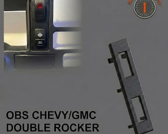 95–02 Chevrolet/GMC C/K dubbele tuimelschakelaarplaat