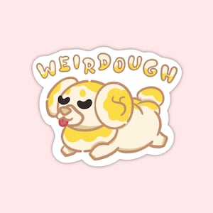 Weirdough Fidough Sticker
