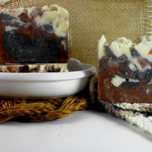 Handmade Sandalwood Goat Milk Soap: Natural Artisan Bar