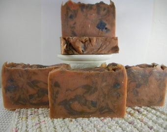 Black Cherry Goat Milk Soap Shea Butter Natural Organic Homemade Handmade