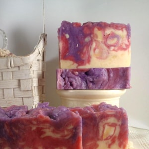 Honeysuckle Goat Milk Soap: Shea Butter, Artisan Handmade