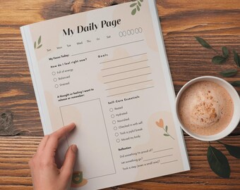 Digital Daily Planner | Printable & Downloadable Planner for Everyday Use