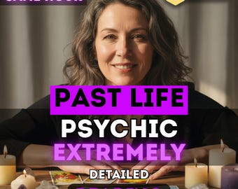 Past Life Psychic Reading | Same Hour Past Life Tarot Reading | Soul Connection Reading | Karma Energy Reading | Psychic Past Life Insight