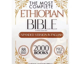Complete Ethiopian Bible Expanded English Version | 157-Book Collection Printed