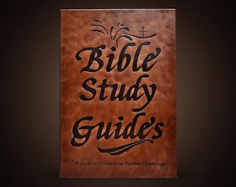 Bible Study Guide Book | Christian Notebook for Faith and Learning