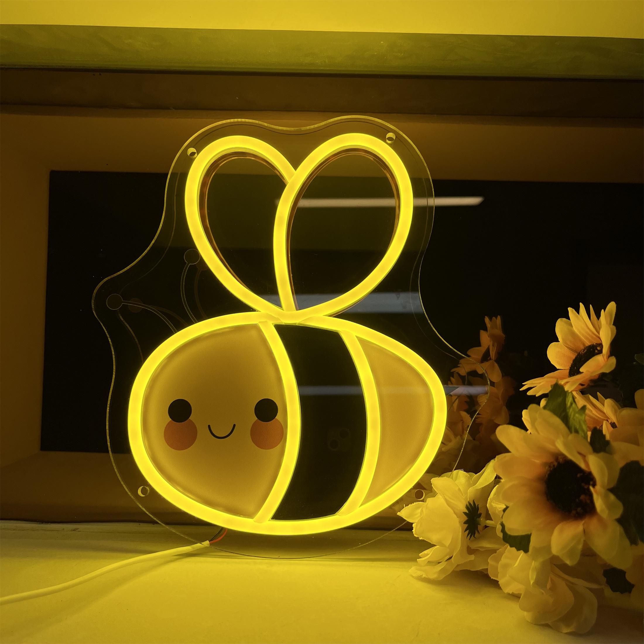 Moderne Art Deco Schmetterling Schatten Neon Licht LED Tisch Lampe Für